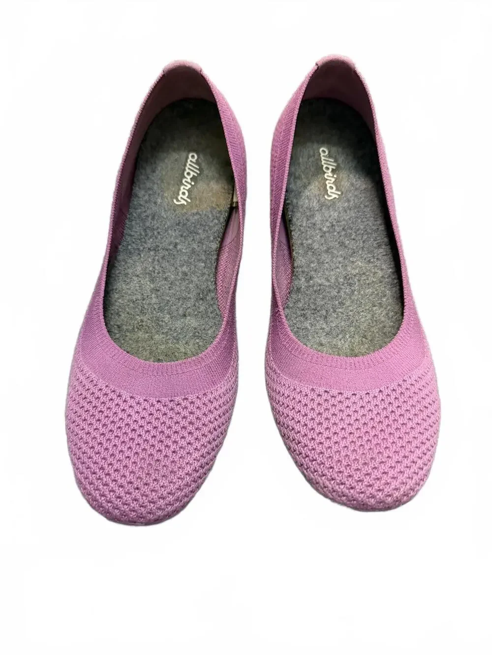 Allbirds Tree Breezers Women's Pink Knit Flats Size 7